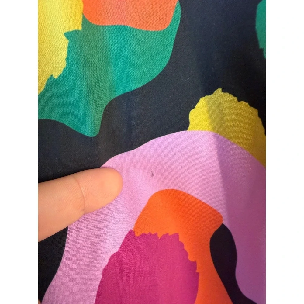 Emily McCarthy Sport With Joy Abstract Floral Athletic Skort Womens Large L